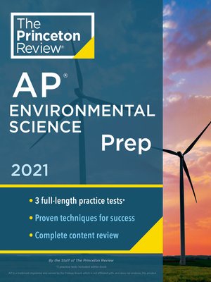 cover image of Princeton Review AP Environmental Science Prep, 2021